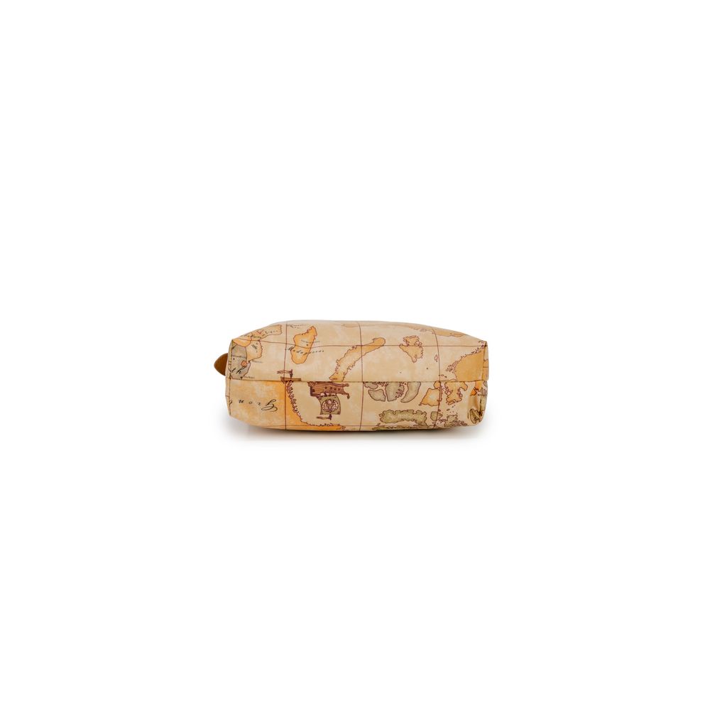 Alviero Martini Prima Classe Beige Polyester Clutch-Tasche