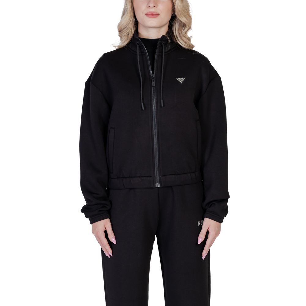 Guess Active schwarzes Viskose-Sweatshirt