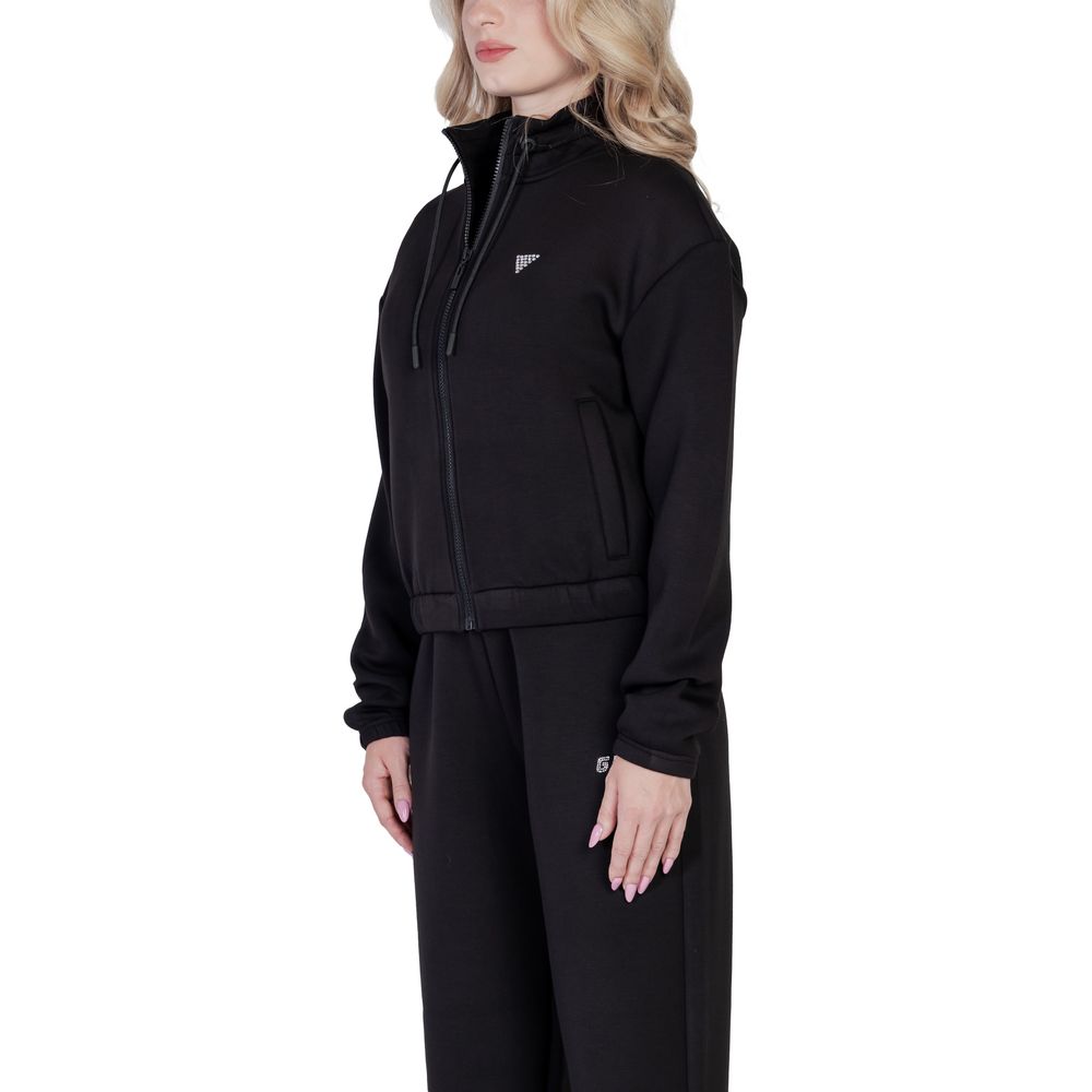Guess Active schwarzes Viskose-Sweatshirt