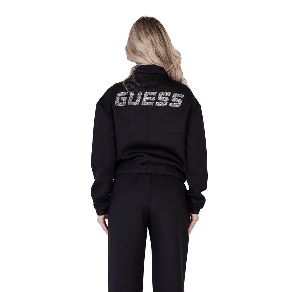 Guess Active schwarzes Viskose-Sweatshirt