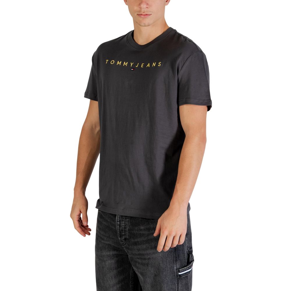 Tommy Hilfiger Jeans Grau T-Shirt aus recycelter Baumwolle