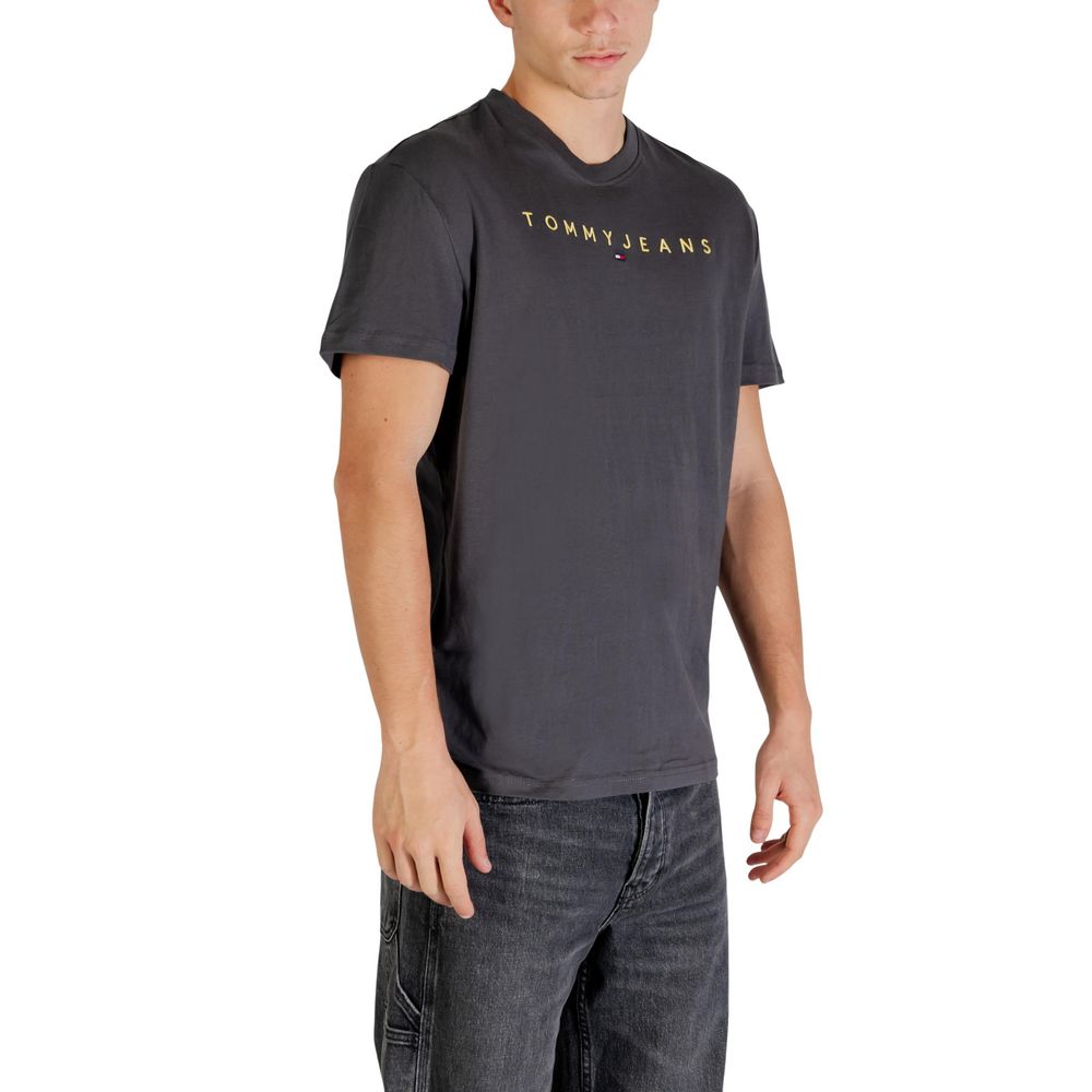Tommy Hilfiger Jeans Grau T-Shirt aus recycelter Baumwolle