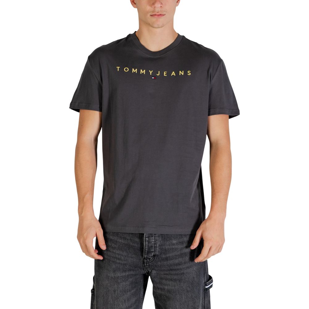 Tommy Hilfiger Jeans Grau T-Shirt aus recycelter Baumwolle