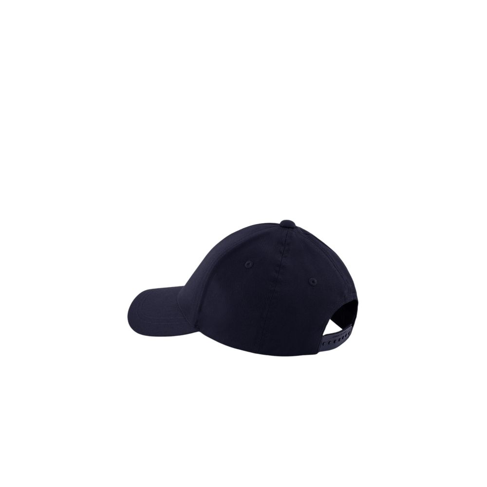 Armani Exchange Blaue Baumwollkappe (Baseballmütze)