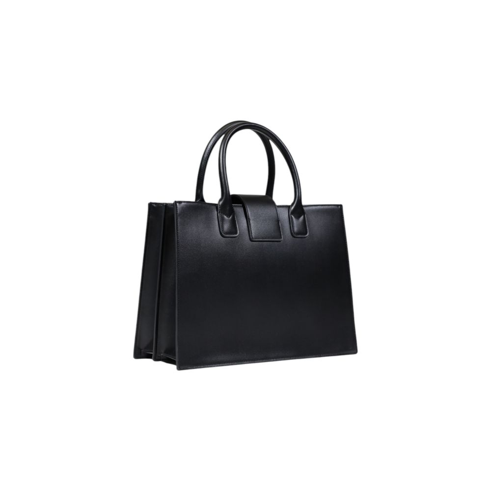 Armani Exchange Schwarze Handtasche aus Polyester