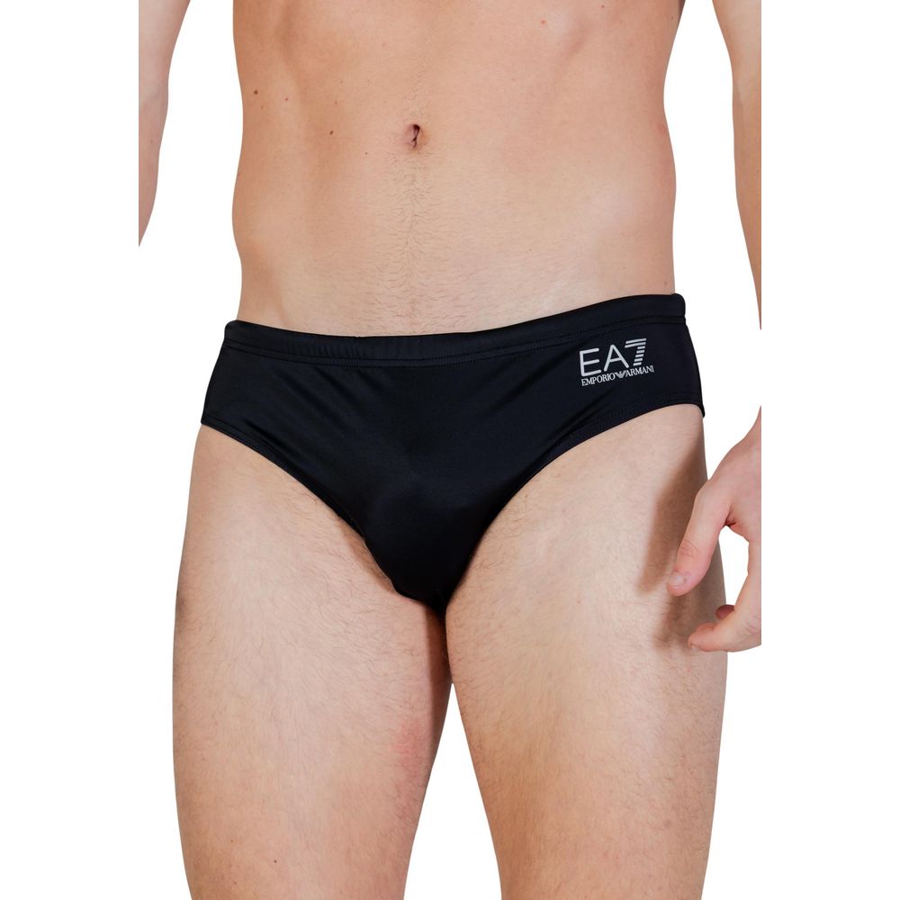 EA7 Emporio Armani Bicolor Badehose aus Polyester