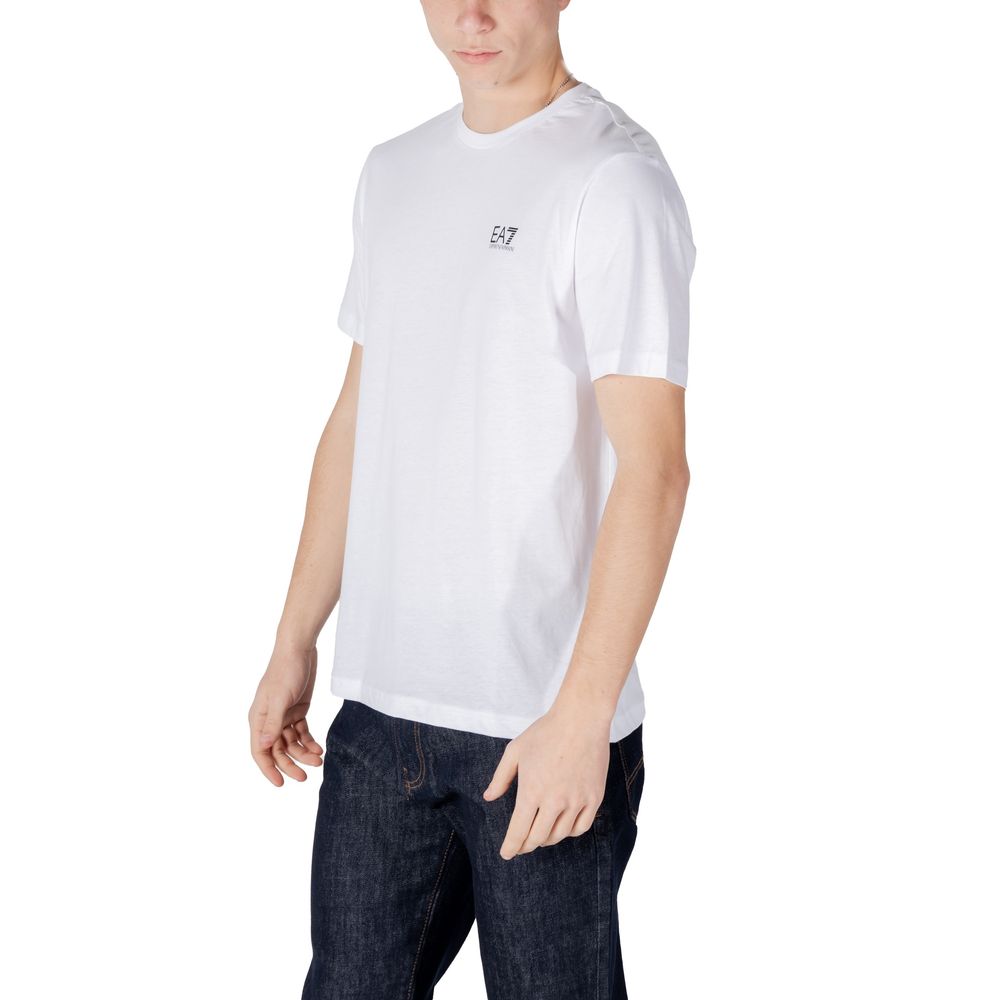 EA7 Emporio Armani Schwarz-weißes Sportswear aus Baumwolle
