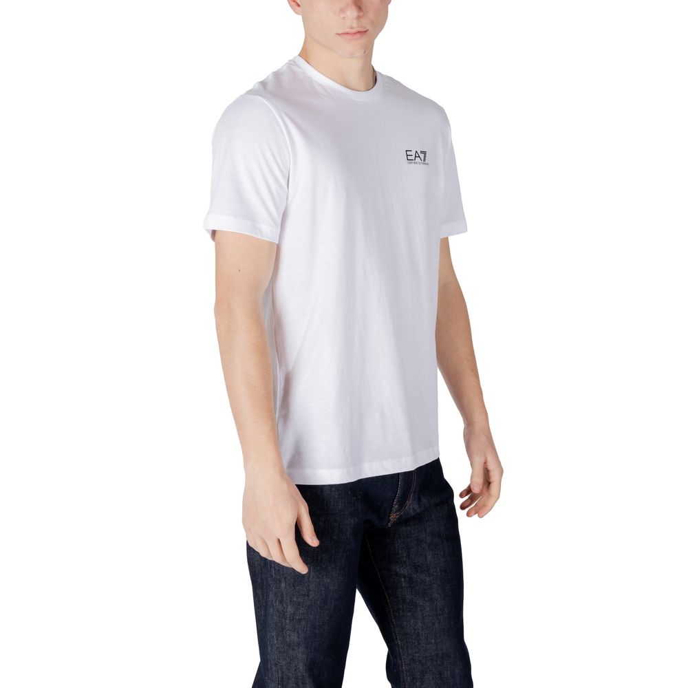 EA7 Emporio Armani Schwarz-weißes Sportswear aus Baumwolle