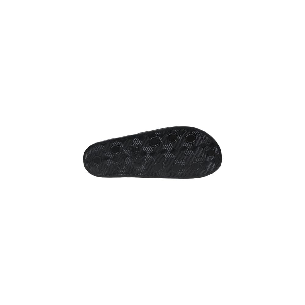 EA7 Emporio Armani Schwarz-weiße PVC-Pantoletten