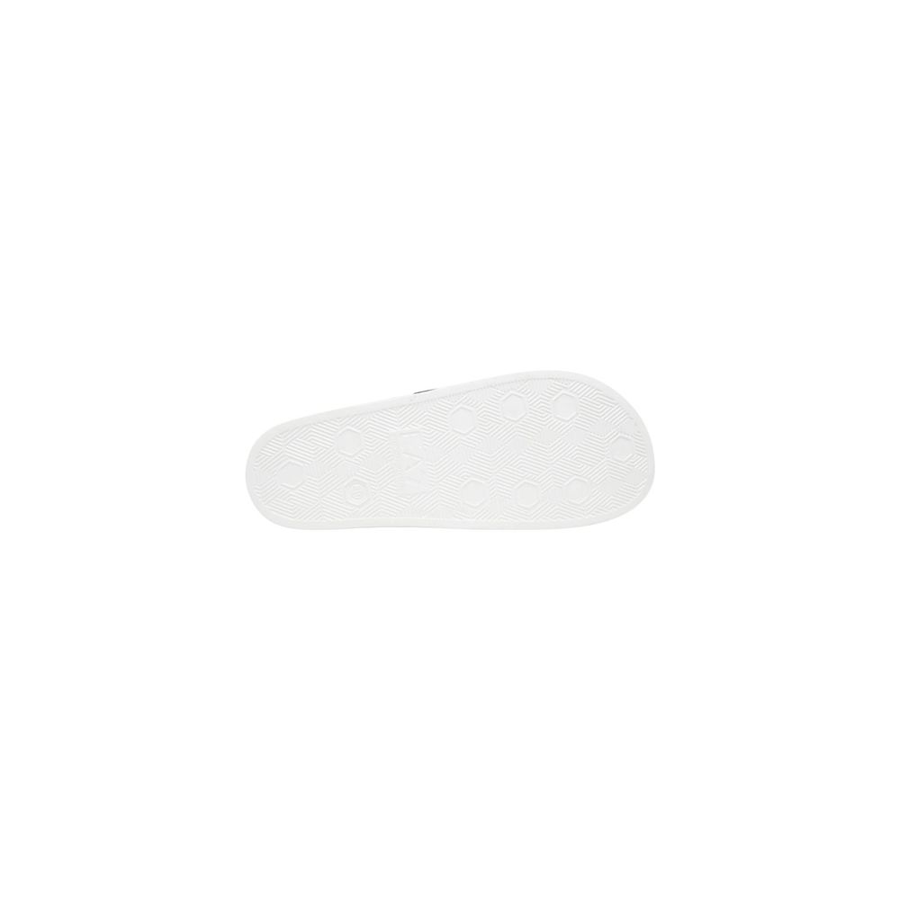 EA7 Emporio Armani Schwarz-weiße PVC-Slipper