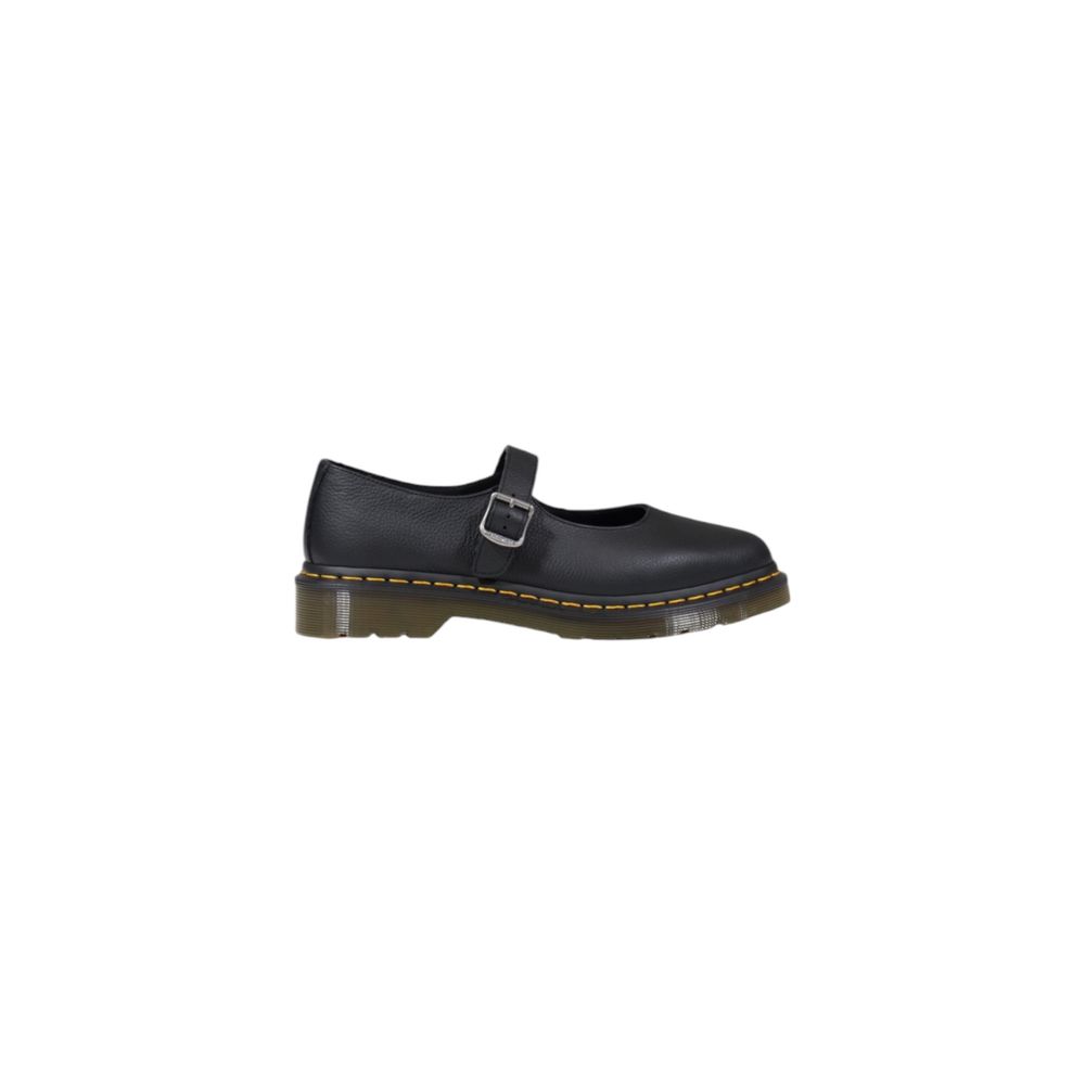 Dr. Martens Schwarze Plateau-Pumps aus Leder