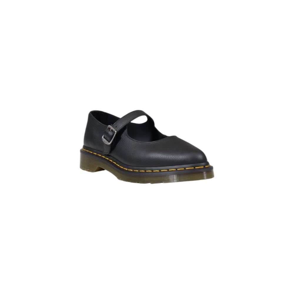 Dr. Martens Schwarze Plateau-Pumps aus Leder