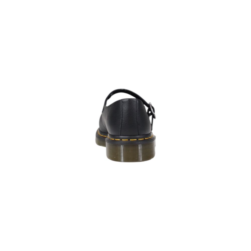 Dr. Martens Schwarze Plateau-Pumps aus Leder