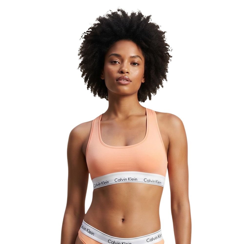 Calvin Klein Underwear Oranger Baumwoll-BH