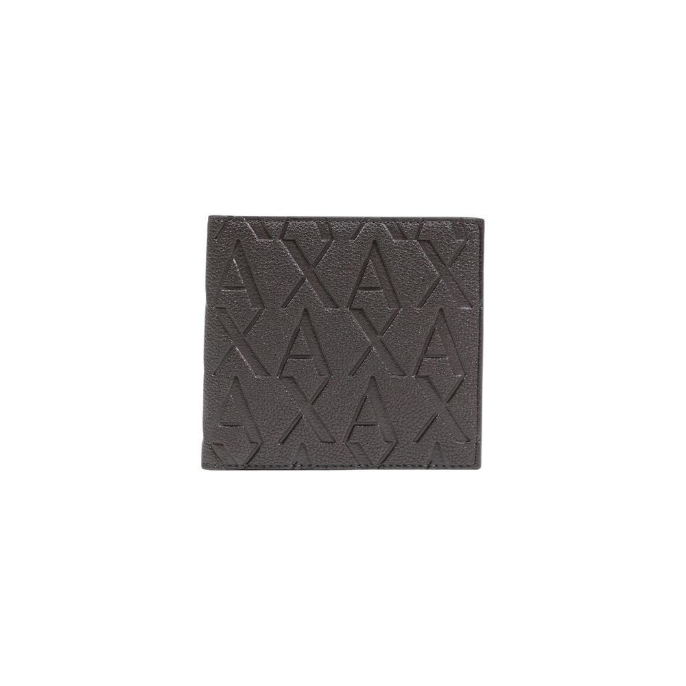Armani Exchange Brauner Polyester-Kartenhalter