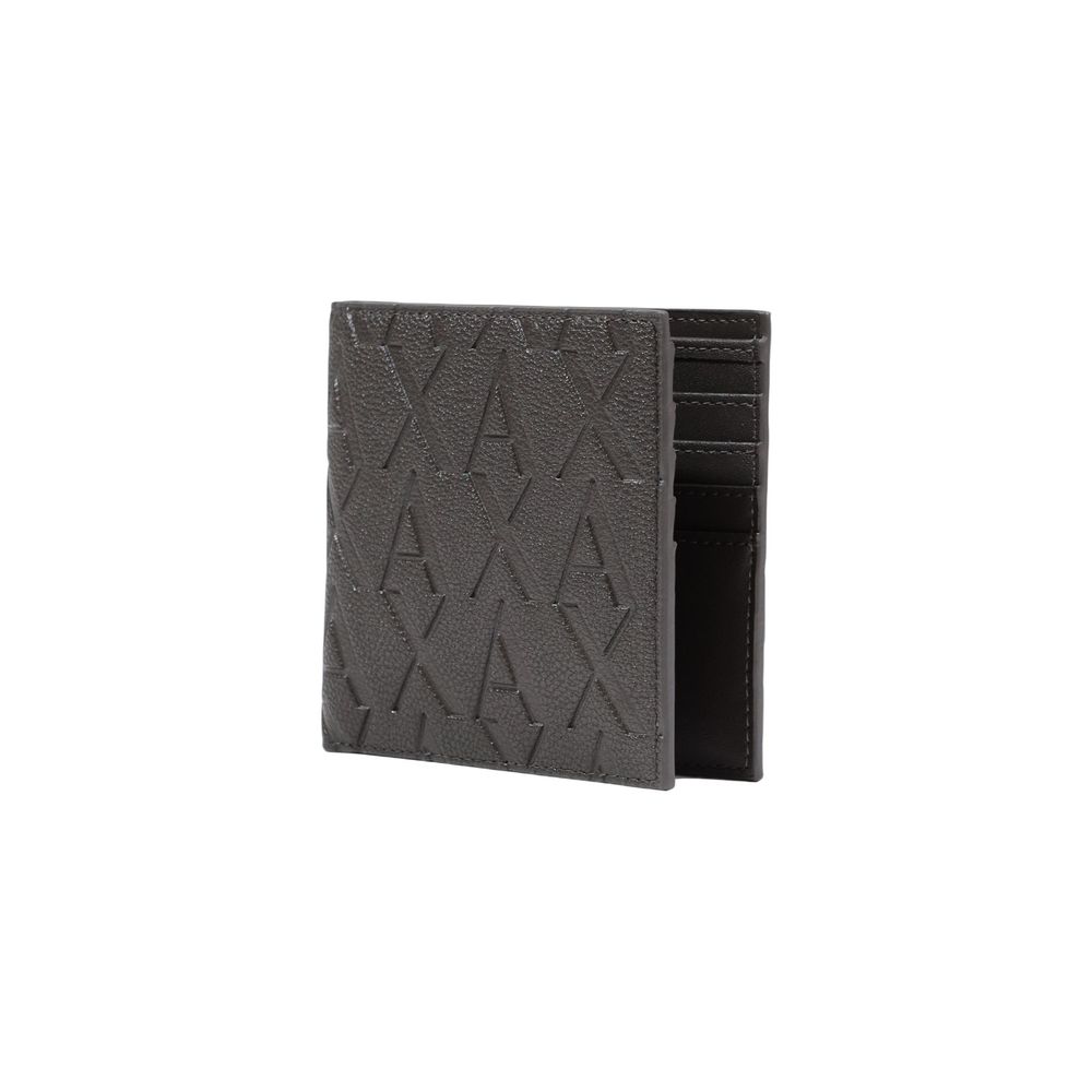 Armani Exchange Brauner Polyester-Kartenhalter