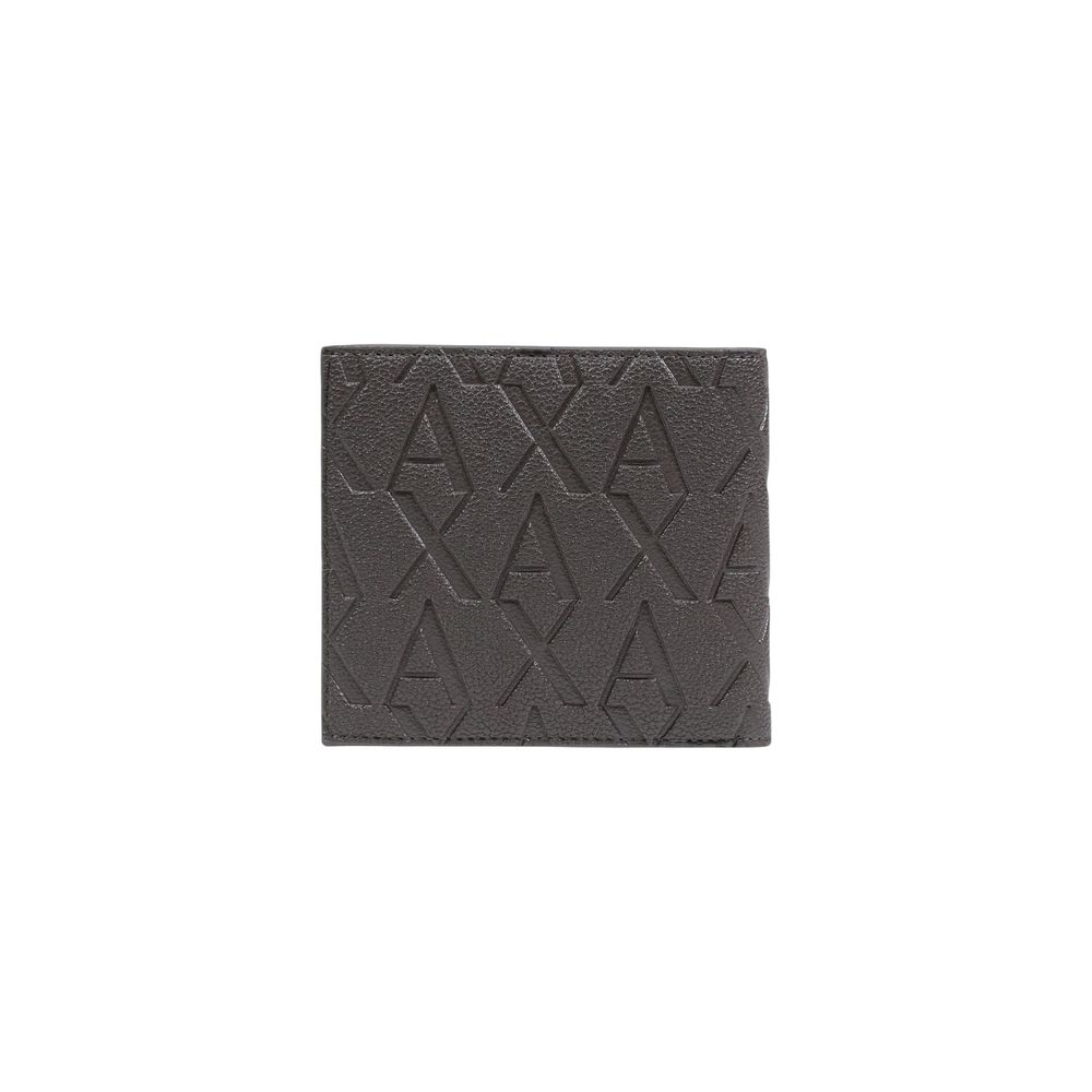 Armani Exchange Brauner Polyester-Kartenhalter