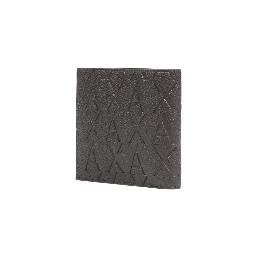 Armani Exchange Brauner Polyester-Kartenhalter