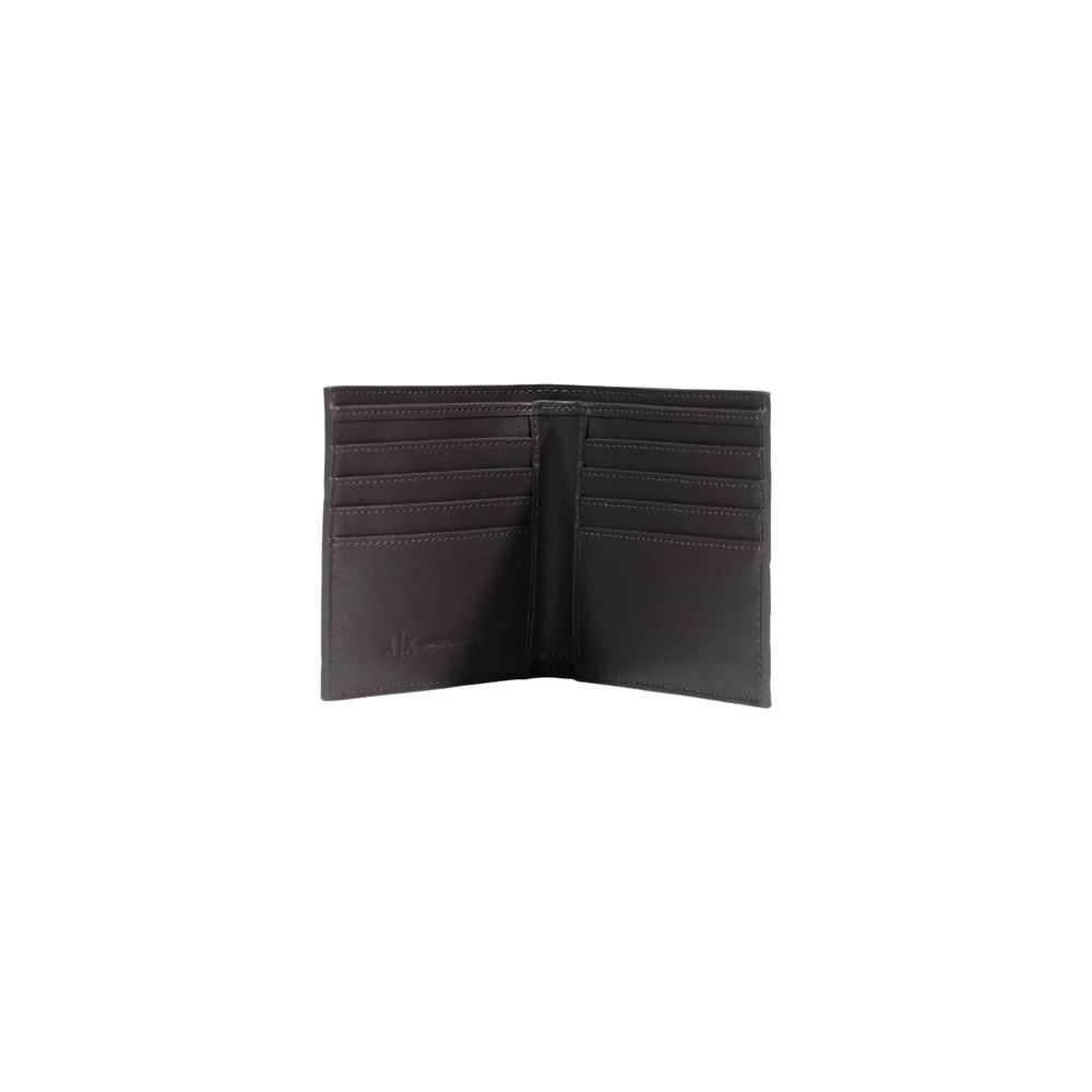 Armani Exchange Brauner Polyester-Kartenhalter