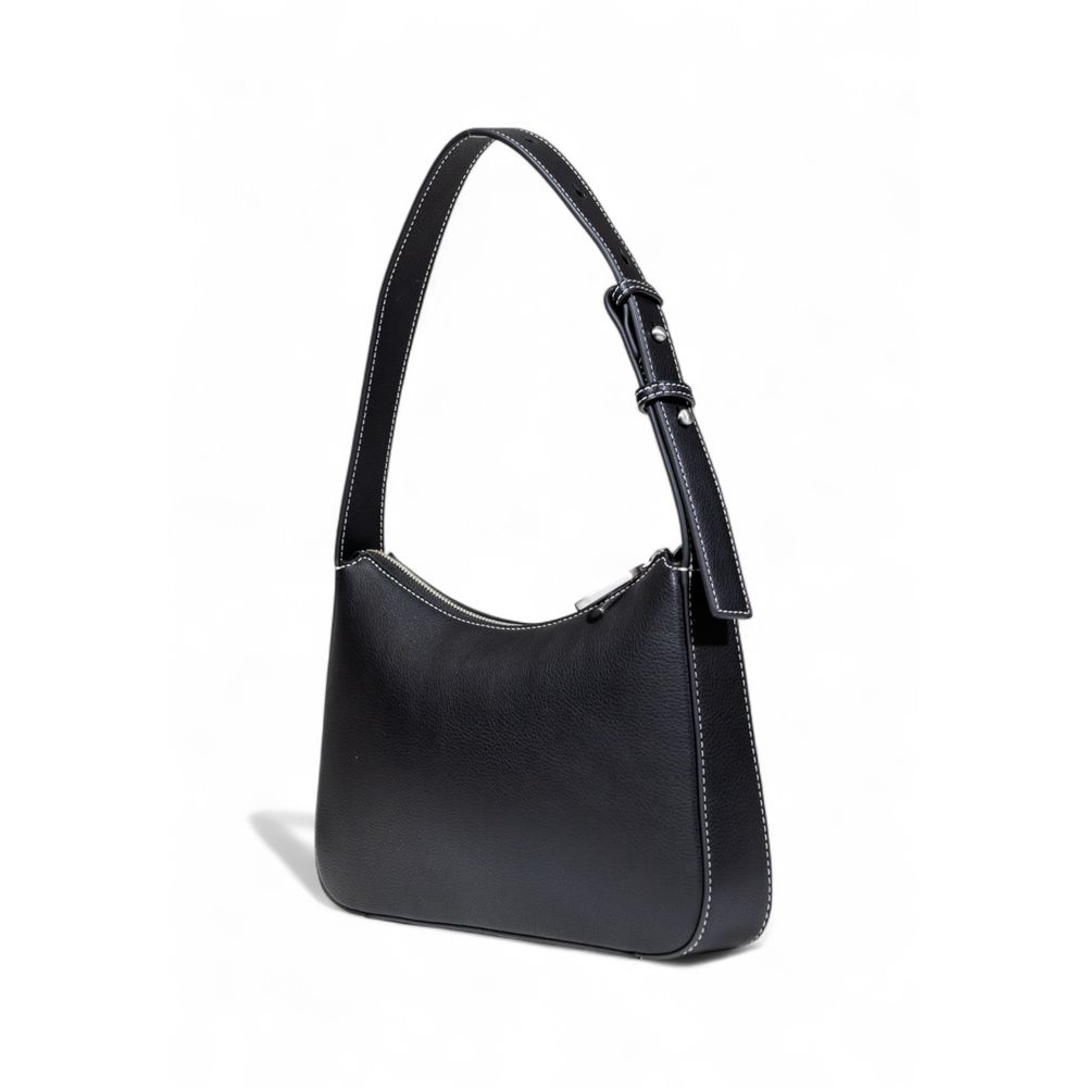 Karl Lagerfeld Schwarze Handtasche aus Kunstleder