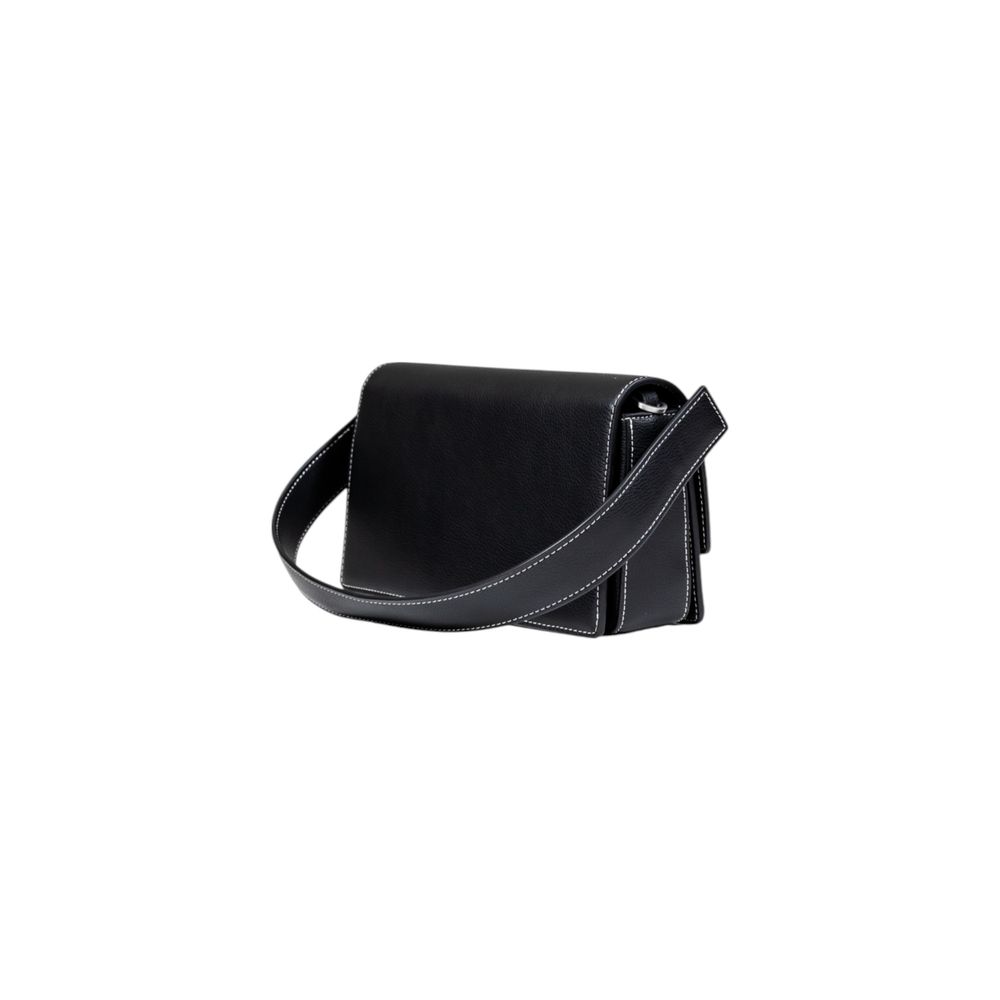 Karl Lagerfeld Schwarze Handtasche aus Kunstleder