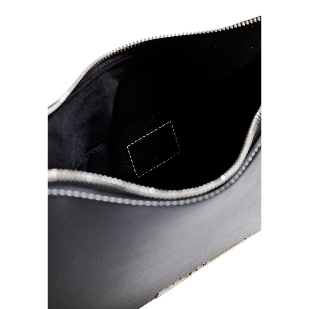 Karl Lagerfeld Schwarze Handtasche aus Kunstleder