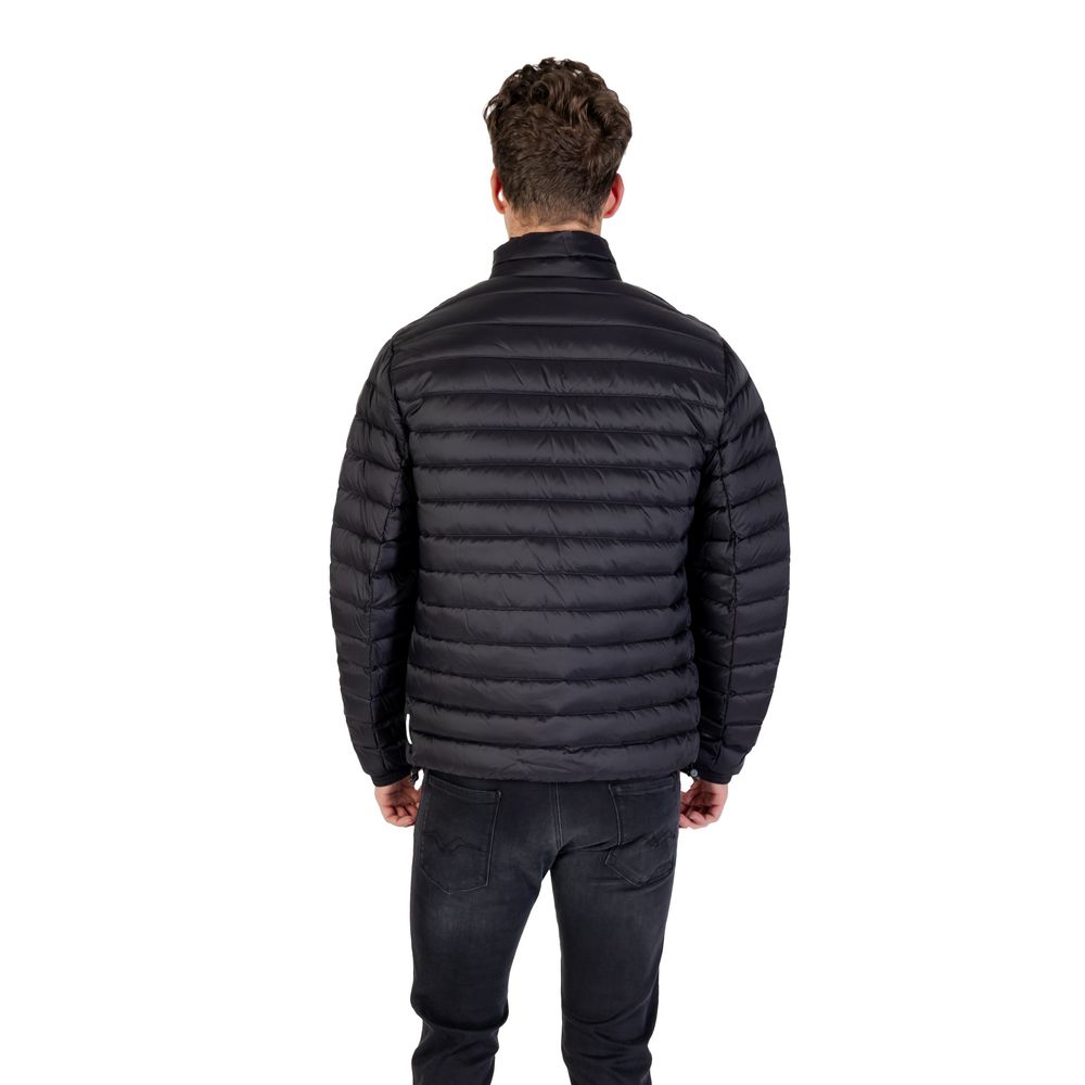Armani Exchange Schwarze Jacke aus Polyamid-Oberstoff