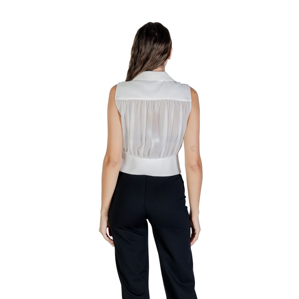 Morgan De Toi Weiße Polyester-Bluse