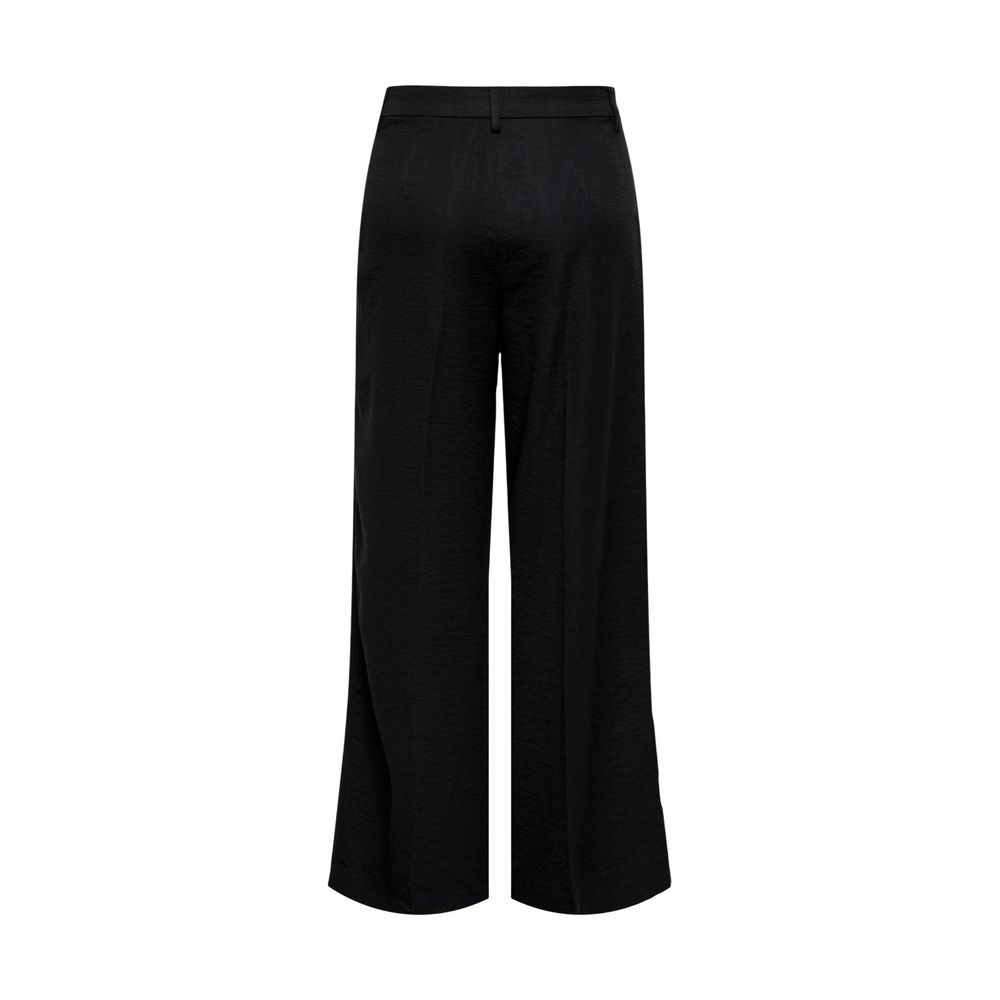 Jacqueline De Yong Schwarze Viskose Freizeithose