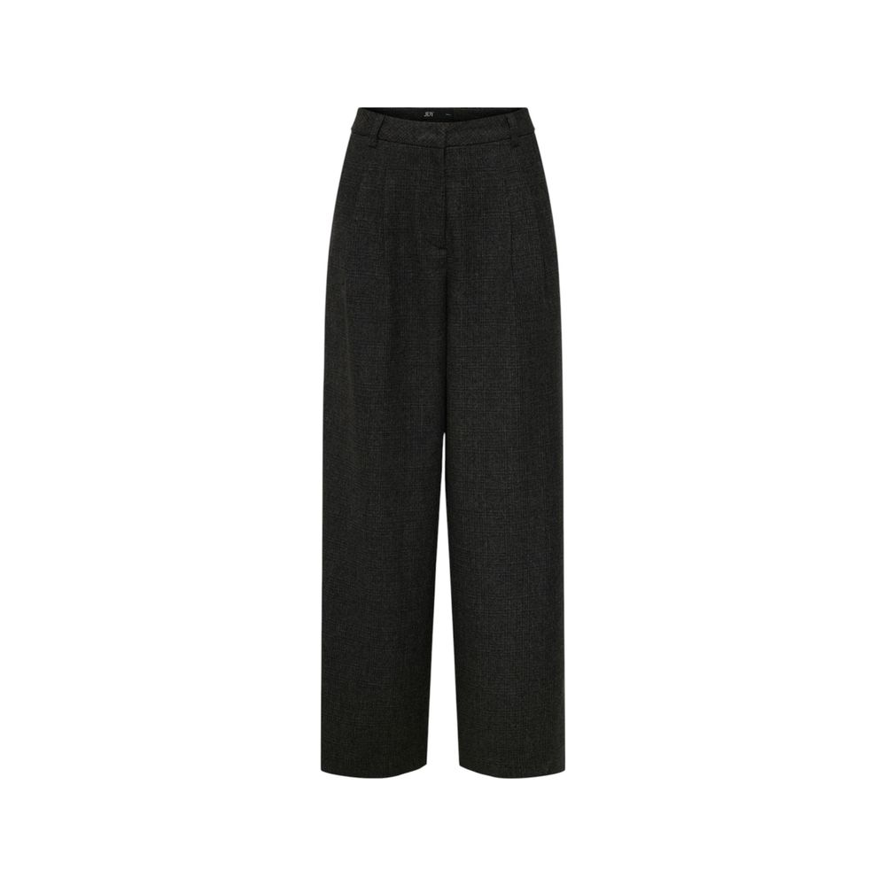 Jacqueline De Yong Schwarze Schlaghose aus Polyester