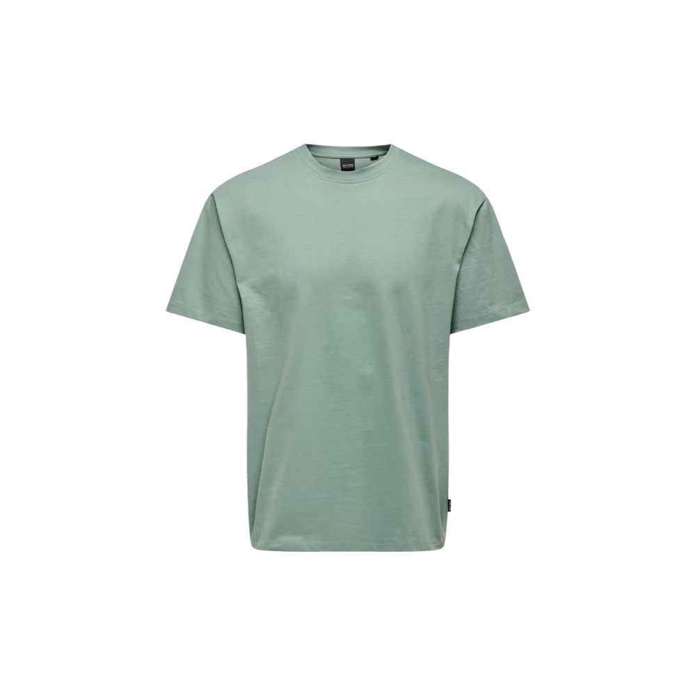 Only & Sons Bicolor T-Shirt aus Bio-Baumwolle