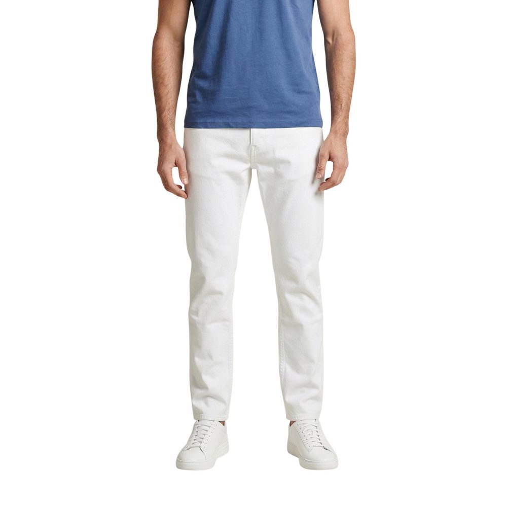 Calvin Klein Jeans Beige Skinny Jeans aus Baumwolle