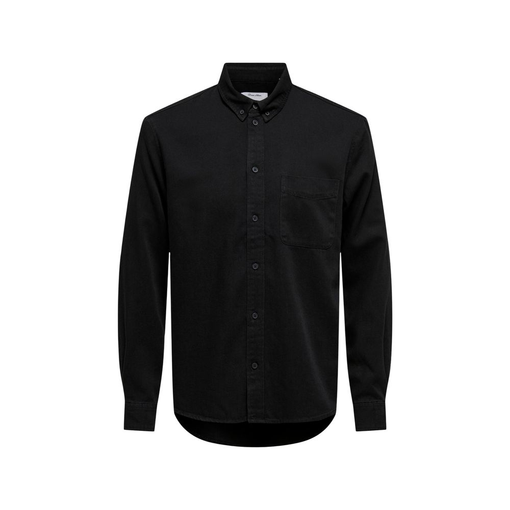 Only & Sons Jeanshemd in Schwarz