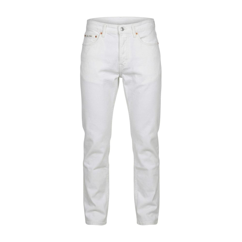 Calvin Klein Jeans Beige Skinny Jeans aus Baumwolle