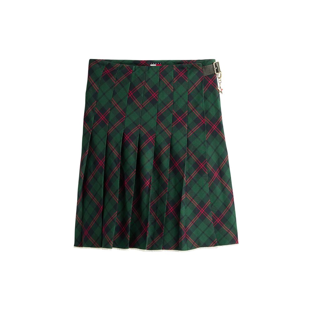 Tommy Hilfiger Jeans Bicolor Baumwoll-Minirock