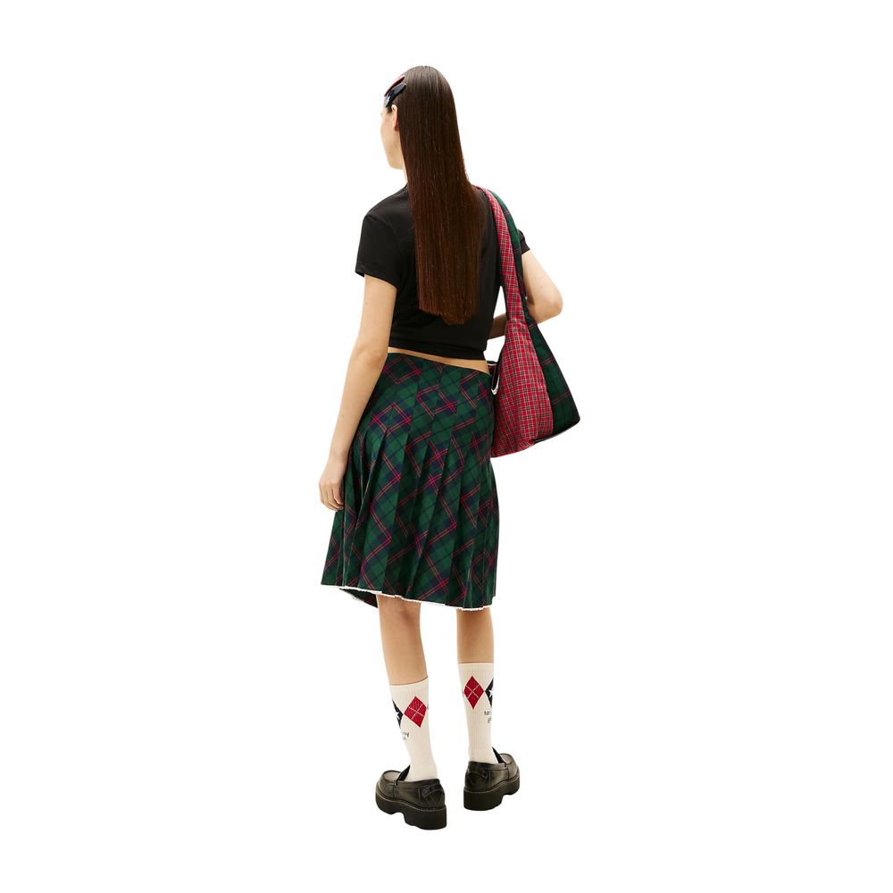 Tommy Hilfiger Jeans Bicolor Baumwoll-Minirock