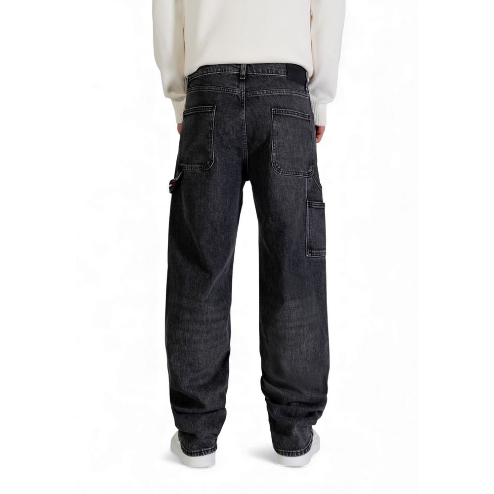Tommy Hilfiger Jeans Schwarz Recycelte Baumwolle Relaxed Fit Jeans