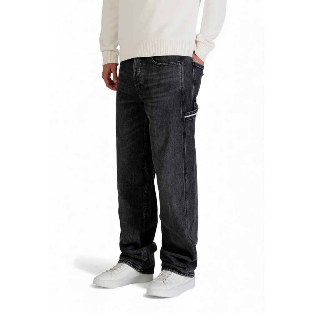 Tommy Hilfiger Jeans Schwarz Recycelte Baumwolle Relaxed Fit Jeans