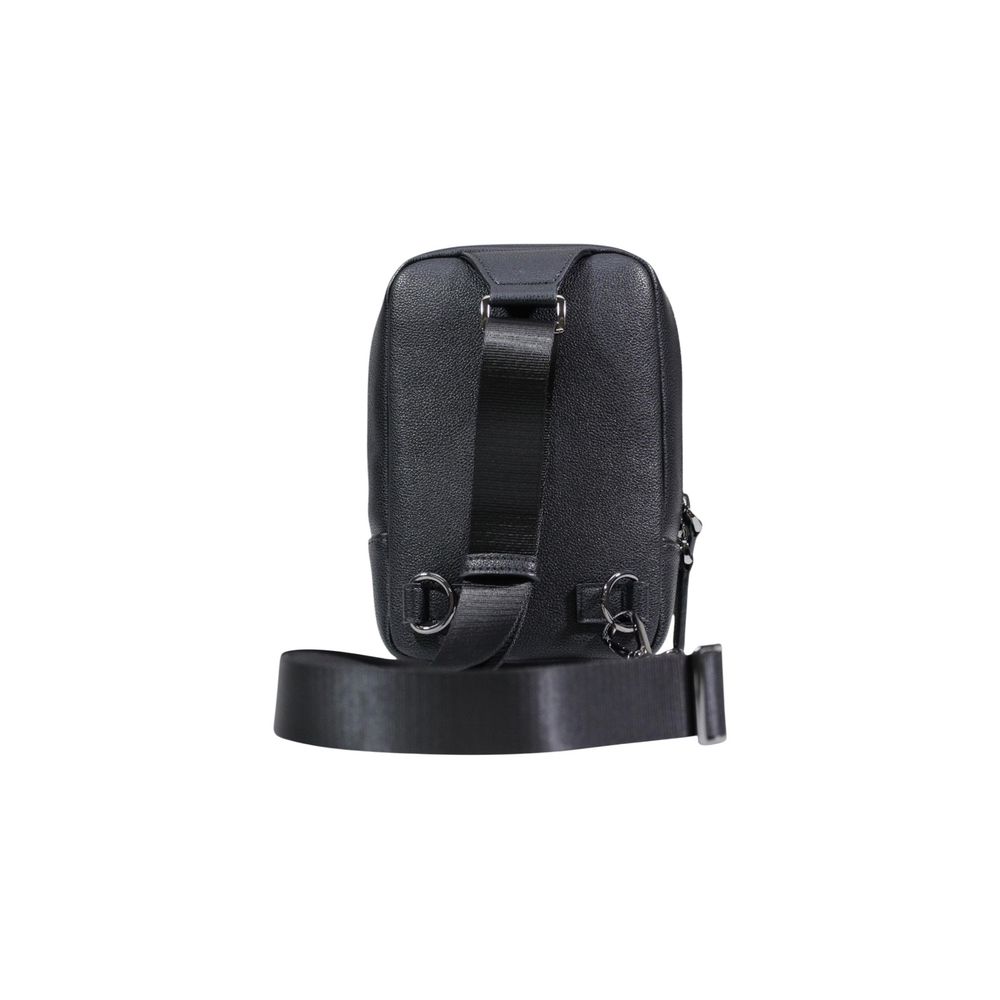 Armani Exchange Schwarzer Polyester-Rucksack