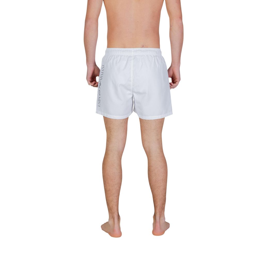 EA7 Emporio Armani Bicolor Badeshorts aus Polyester