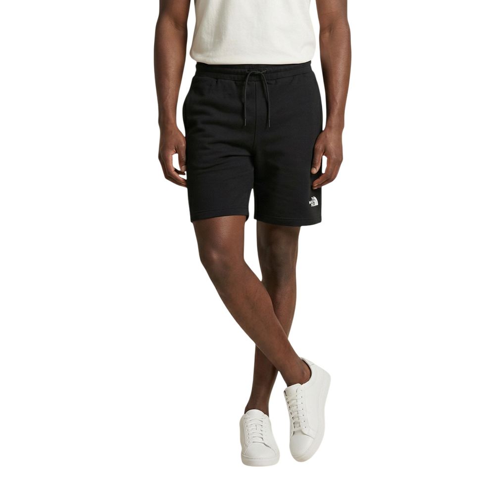 The North Face Schwarze Baumwoll-Bermudashorts
