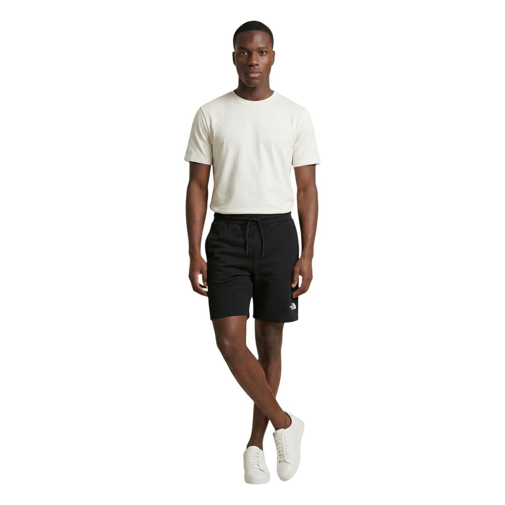 The North Face Schwarze Baumwoll-Bermudashorts