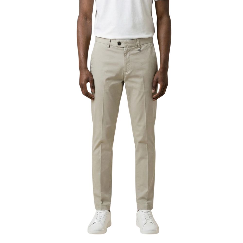 Antony Morato Beige Baumwoll-Skinny-Hose