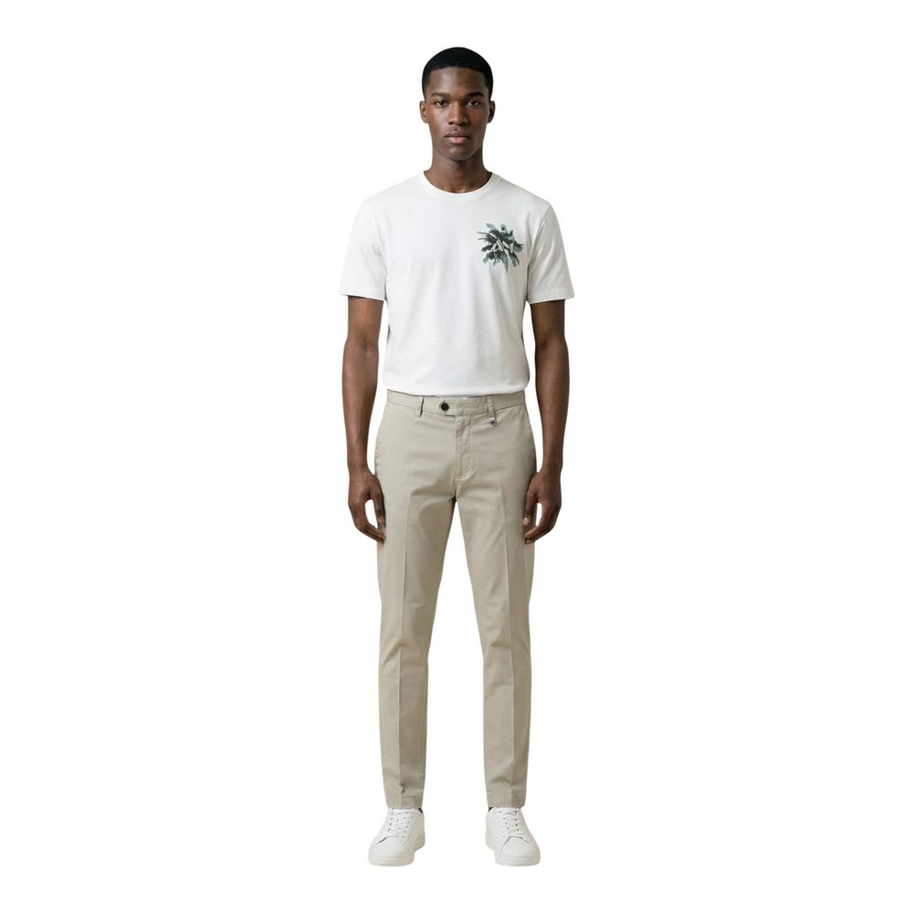 Antony Morato Beige Baumwoll-Skinny-Hose