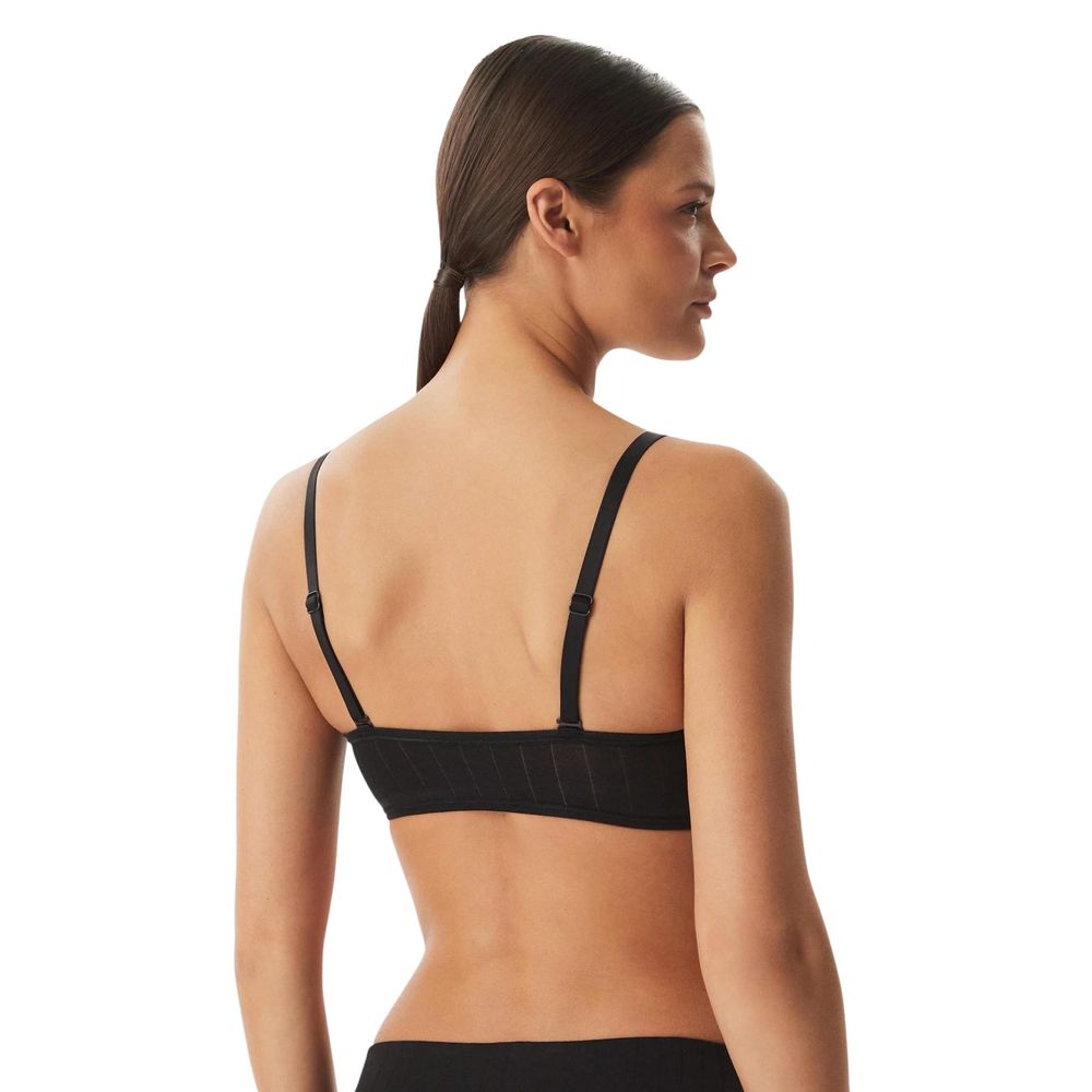 Calvin Klein Underwear Schwarzer Baumwoll-BH
