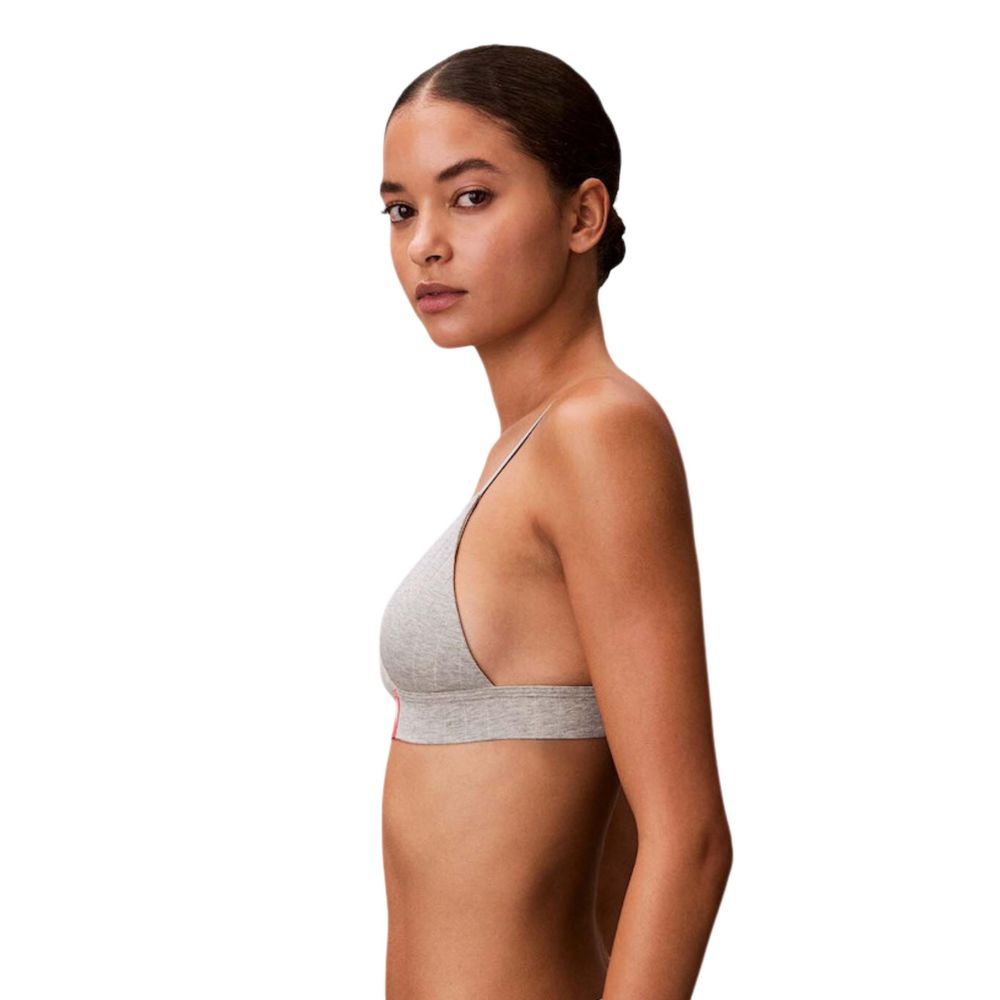Calvin Klein Underwear Grauer Baumwoll-BH