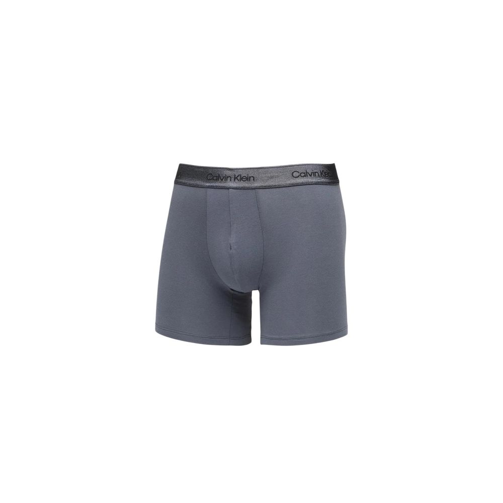 Calvin Klein Unterwäsche Graue Baumwollboxershorts