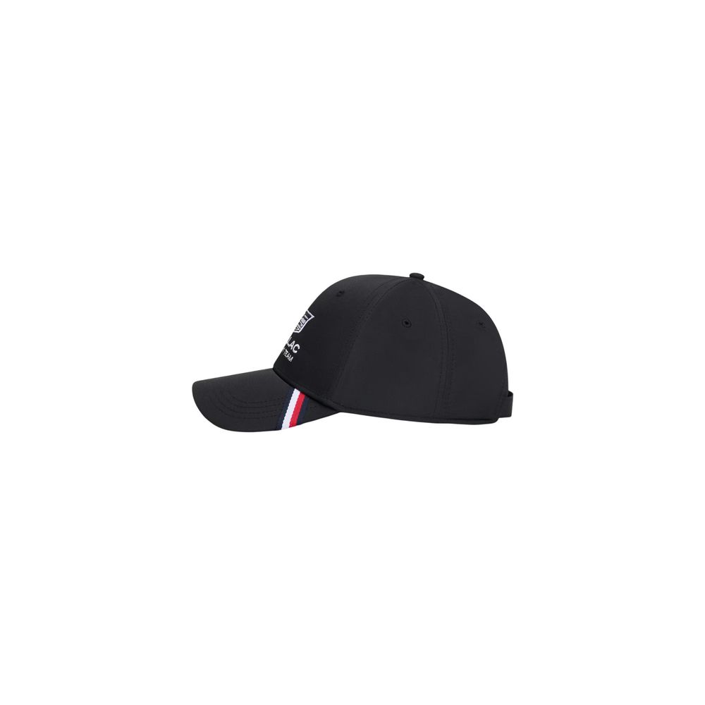 Tommy Hilfiger Schwarze Baseballkappe aus recyceltem Polyester