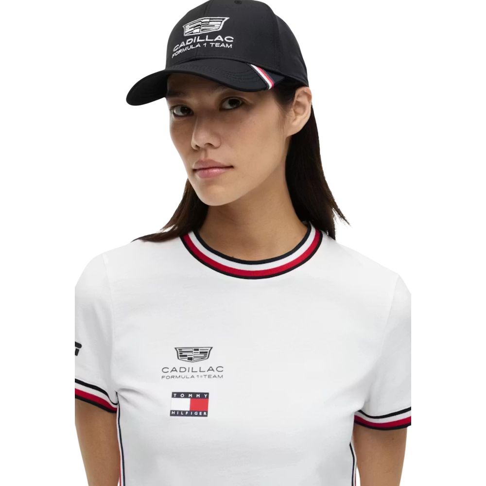 Tommy Hilfiger Schwarze Baseballkappe aus recyceltem Polyester