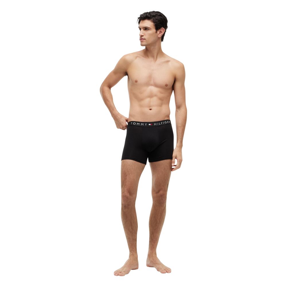 Tommy Hilfiger Schwarze Boxershorts aus recycelter Baumwolle